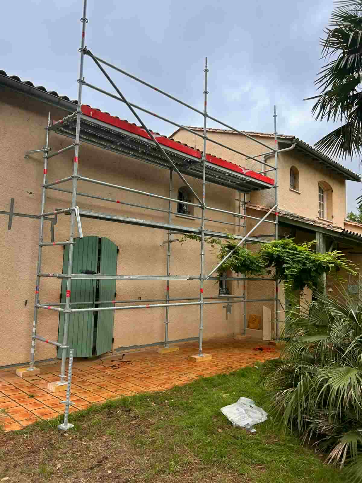 Échafaudage / accès chantier