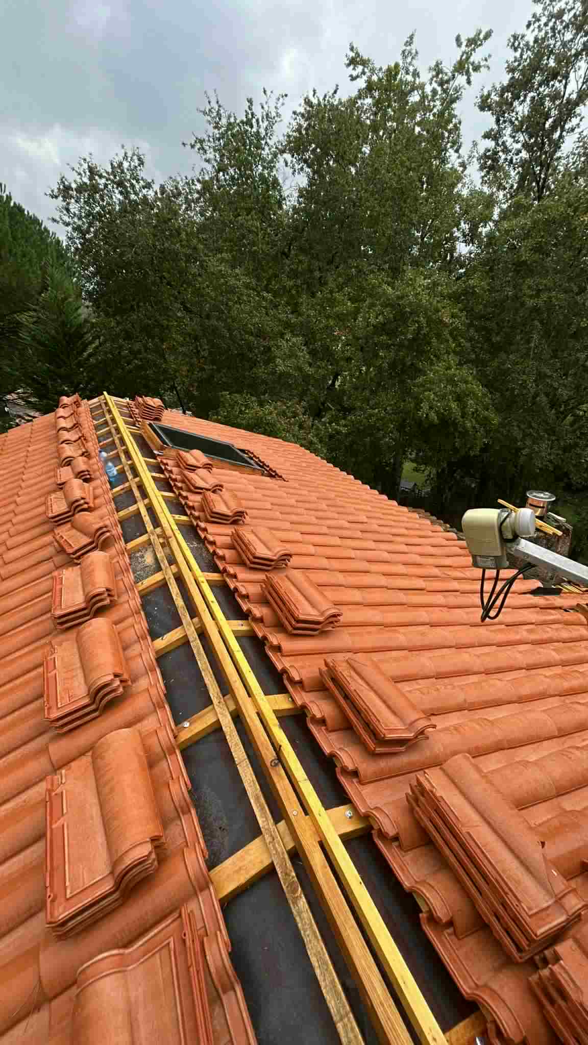 Intervention sur toiture