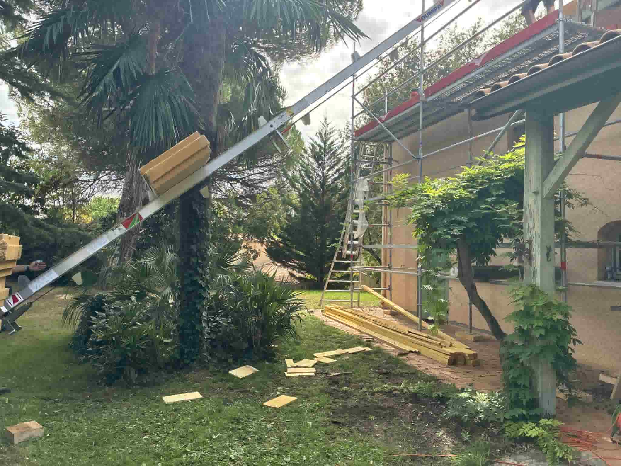 Accès chantier