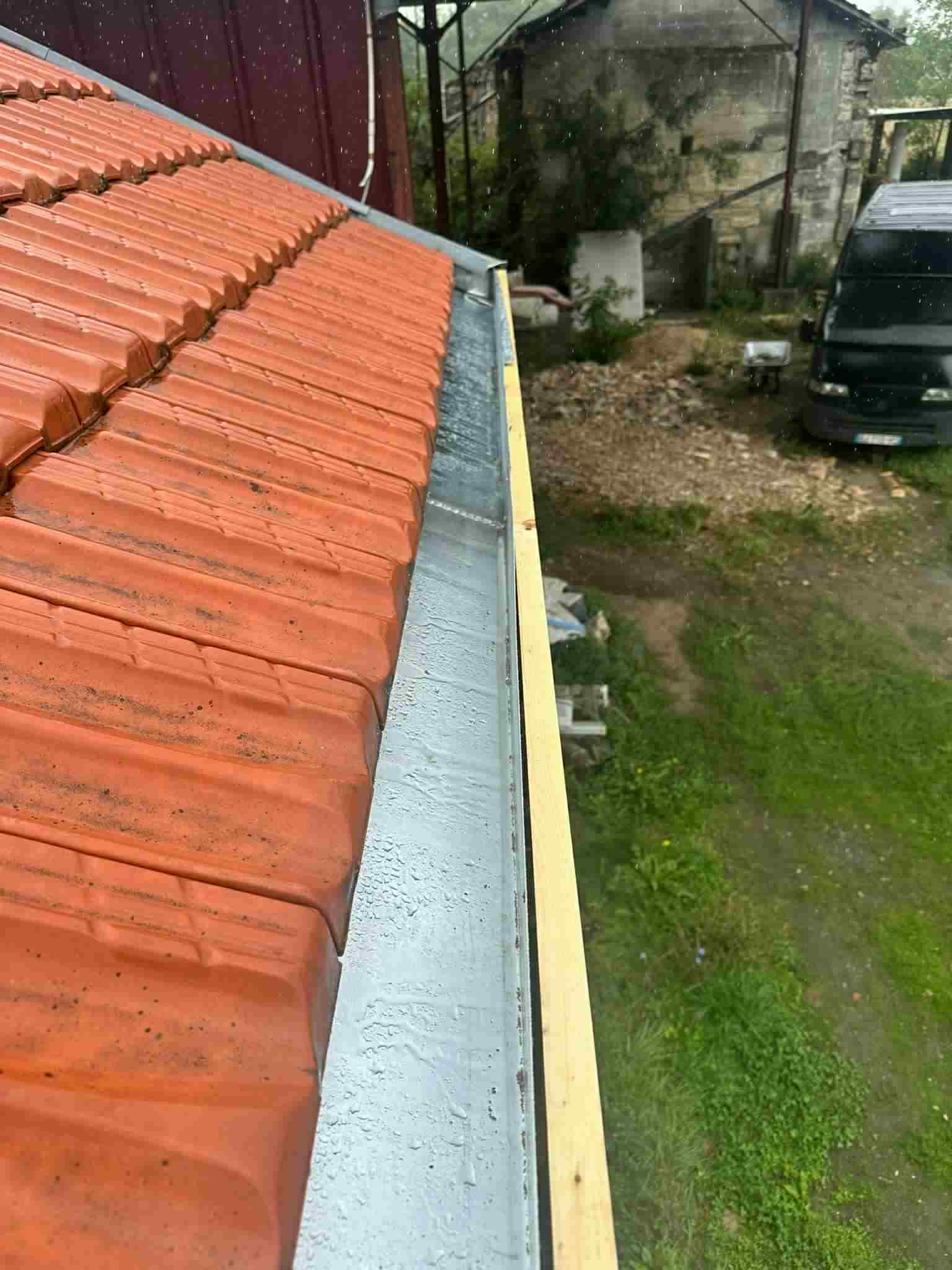 Toiture en tuiles